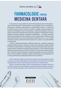 Copertă produs Farmacologie pentru medicina dentară