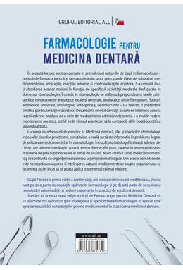 Copertă produs Farmacologie pentru medicina dentară