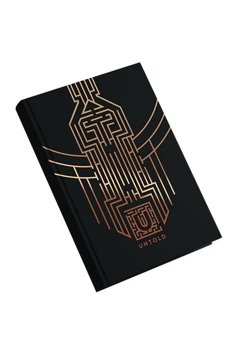 Copertă produs Agendă Herlitz nedatată A5, 224 file, Untold: World of Magic, buretată