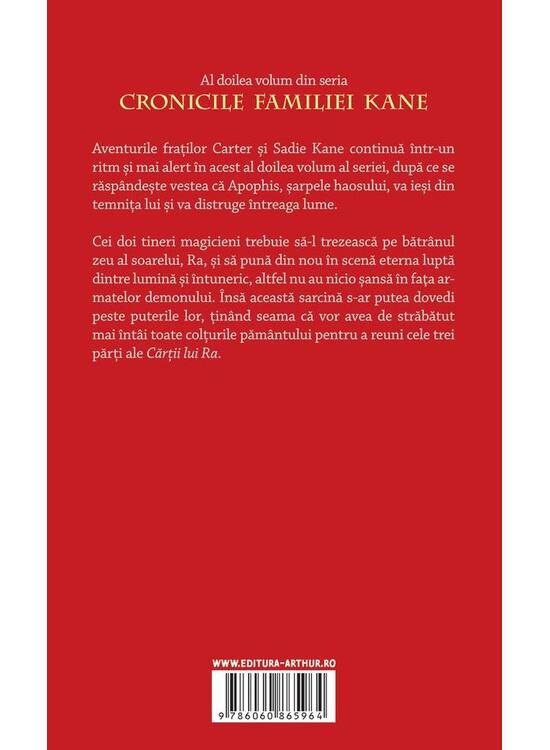 Copertă produs Tronul de foc. Cronicile familiei Kane (Vol. 2) - gallery big 2