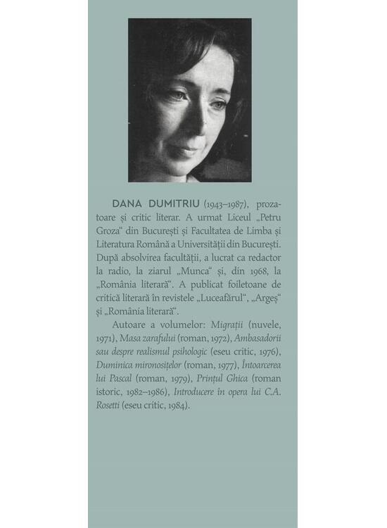 Copertă produs Dana Dumitriu - gallery big 3