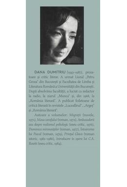 Copertă produs Dana Dumitriu