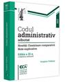 Copertă produs Codul administrativ adnotat. Noutăți. Examinare comparativă. Note explicative - 2021 - thumb 1