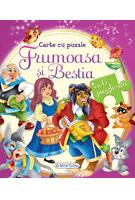 Carte cu puzzle. Frumoasa și Bestia