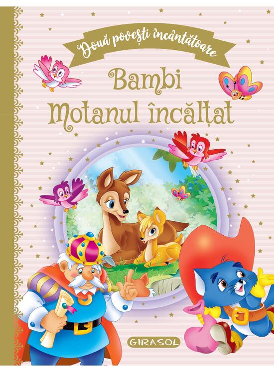 Copertă produs Două povești &icirc;nc&acirc;ntătoare: Bambi / Motanul &icirc;ncălțat - gallery big 1