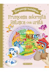 Copertă produs Două povești &icirc;nc&acirc;ntătoare: Frumoasa adormită / Rățușca cea ur&acirc;tă