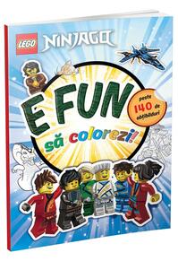 Copertă produs E fun să colorezi Ninjago!