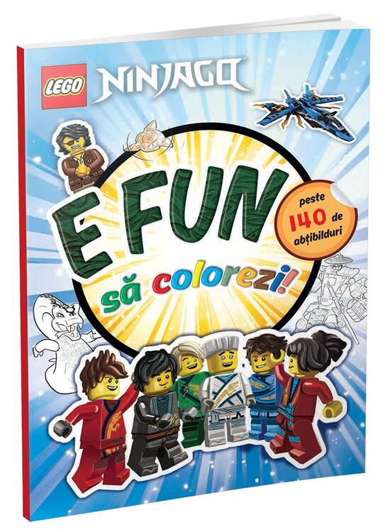 Copertă produs E fun să colorezi Ninjago! - gallery big 1