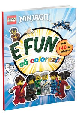 Copertă produs E fun să colorezi Ninjago!