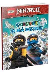 Copertă produs Colorez și mă distrez cu Ninjago!