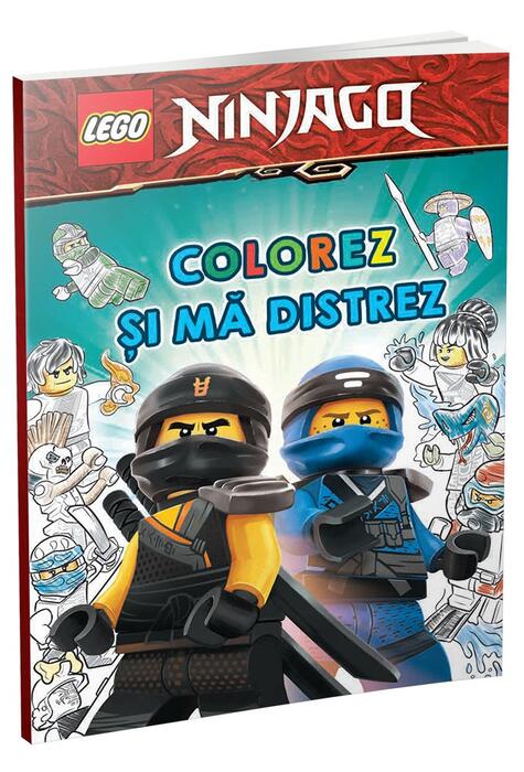 Copertă produs Colorez și mă distrez cu Ninjago!