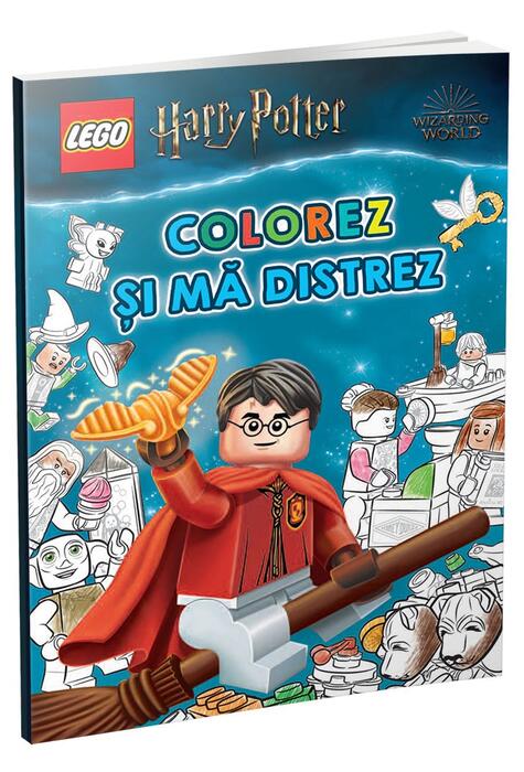 Copertă produs Colorez și mă distrez cu Harry Potter!