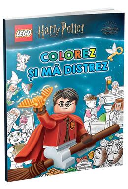Copertă produs Colorez și mă distrez cu Harry Potter!