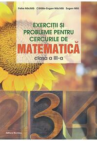Copertă produs Exerciții și probleme pentru cercurile de matematică. Clasa a III-a