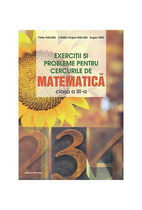 Copertă produs Exerciții și probleme pentru cercurile de matematică. Clasa a III-a