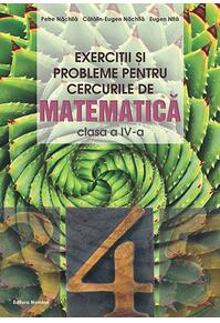 Copertă produs Exerciții și probleme pentru cercurile de matematică. Clasa a IV-a