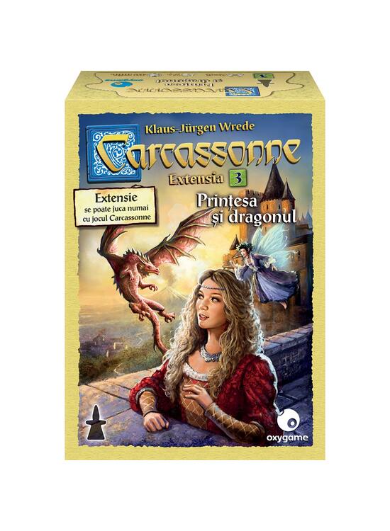 Copertă produs Carcassonne: Prințesa și dragonul (extensia 3) - gallery big 1