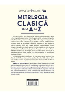 Copertă produs Mitologia clasică de la A la Z