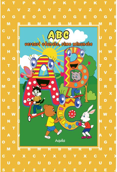 Copertă produs ABC - versuri adunate, rime minunate