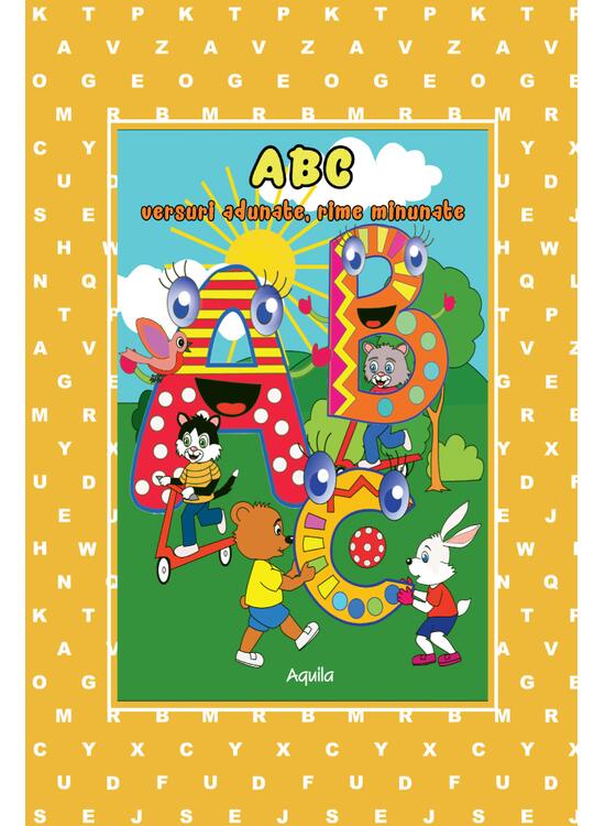 Copertă produs ABC - versuri adunate, rime minunate - gallery big 1