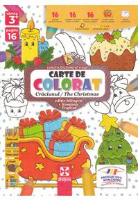 Copertă produs Carte de colorat: Crăciunul / The Christmas