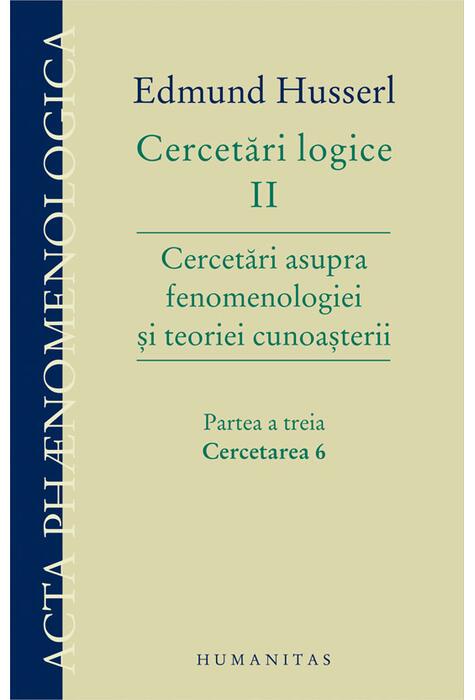 Copertă produs Cercetări logice II
