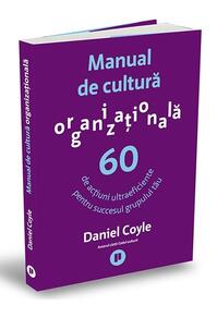 Copertă produs Manual de cultură organizațională