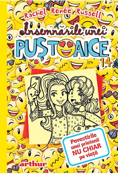 Copertă produs Povestirile unei prietenii nu chiar pe viață. &Icirc;nsemnările unei puștoaice (Vol. 14)