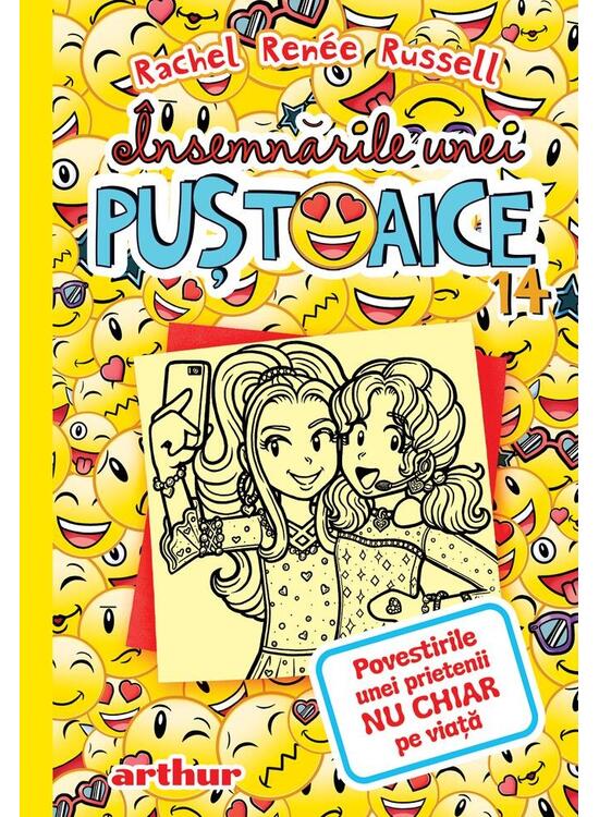 Copertă produs Povestirile unei prietenii nu chiar pe viață. &Icirc;nsemnările unei puștoaice (Vol. 14) - gallery big 1
