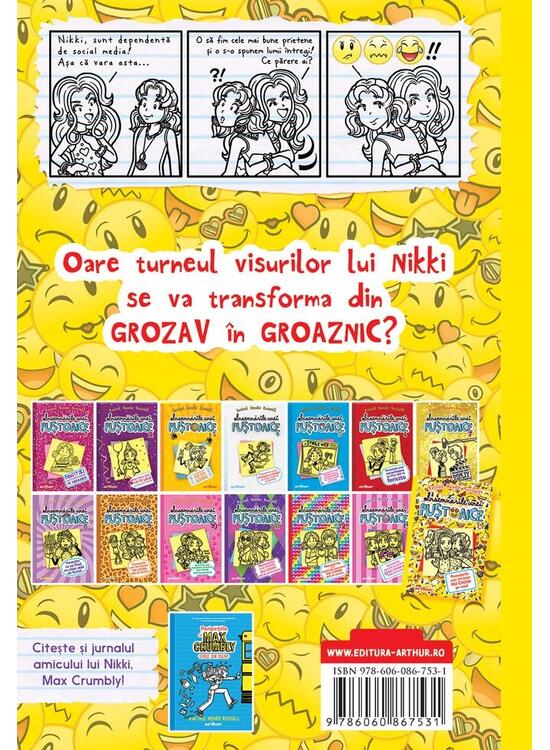 Copertă produs Povestirile unei prietenii nu chiar pe viață. &Icirc;nsemnările unei puștoaice (Vol. 14) - gallery big 2
