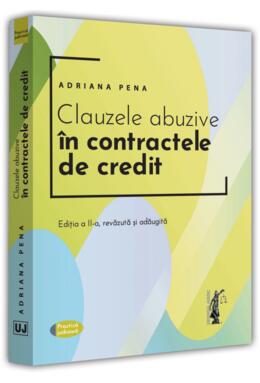 Copertă produs Clauzele abuzive &icirc;n contractele de credit
