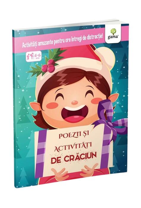 Copertă produs Poezii și activități de Crăciun