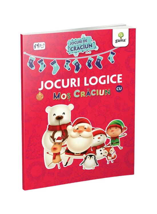 Copertă produs Jocuri logice cu Moș Crăciun - gallery big 1