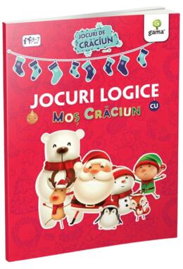 Copertă produs Jocuri logice cu Moș Crăciun