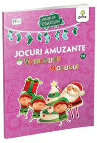 Copertă produs Jocuri amuzante cu Spiridușii Moșului
