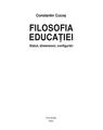 Copertă produs Filosofia educaţiei - thumb 3