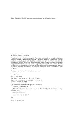 Copertă produs Filosofia educaţiei