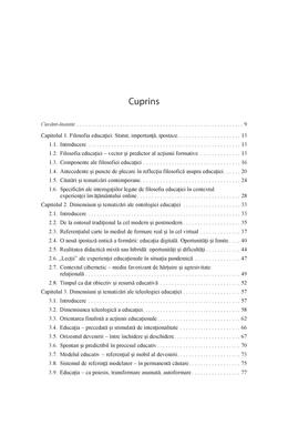 Copertă produs Filosofia educaţiei