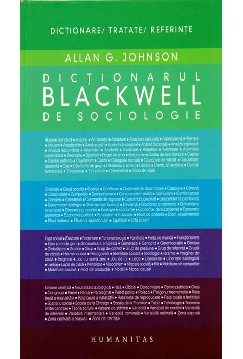 Copertă produs Dicționarul Blackwell de sociologie