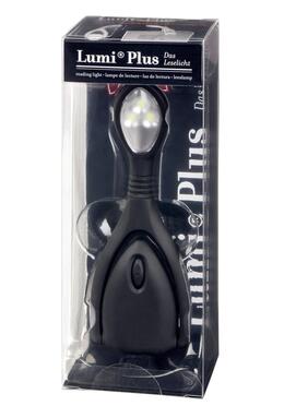 Copertă produs Lampă de lectură Lumi Plus neagră