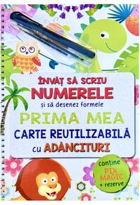 Copertă produs &Icirc;nvăț să scriu numerele și să desenez formele