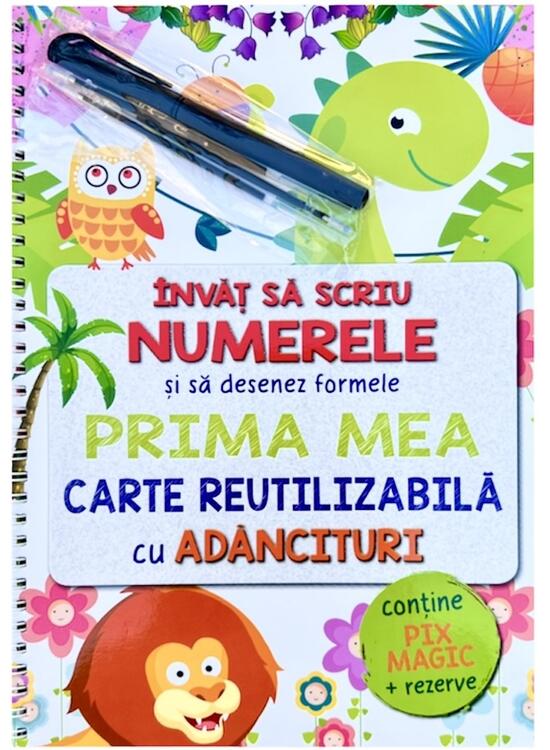 Copertă produs &Icirc;nvăț să scriu numerele și să desenez formele - gallery big 1