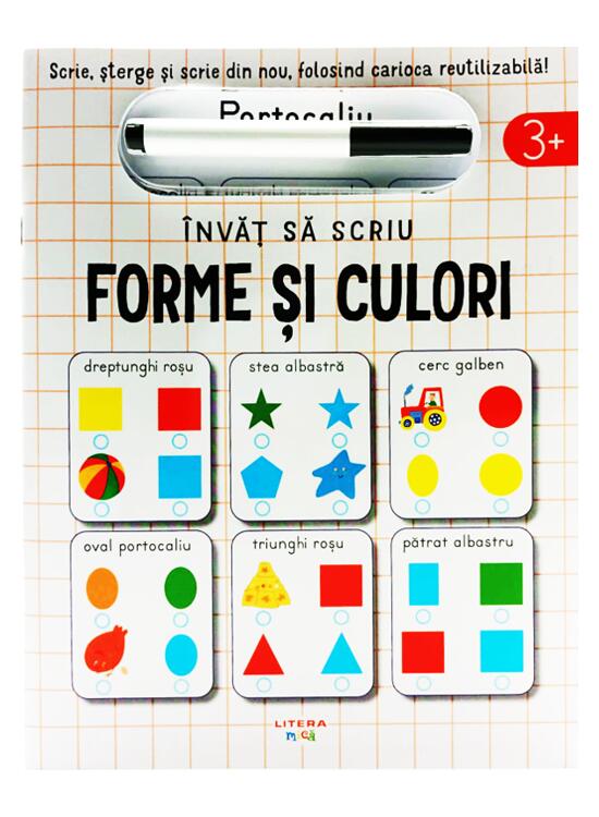 Copertă produs &Icirc;nvăț să scriu: Forme și culori - gallery big 1