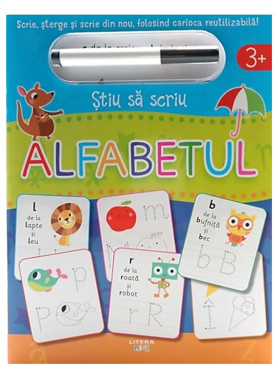 Copertă produs Știu să scriu: Alfabetul - gallery big 1
