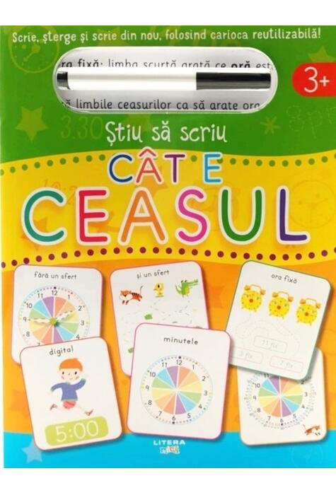 Copertă produs Știu să scriu: C&acirc;t e ceasul