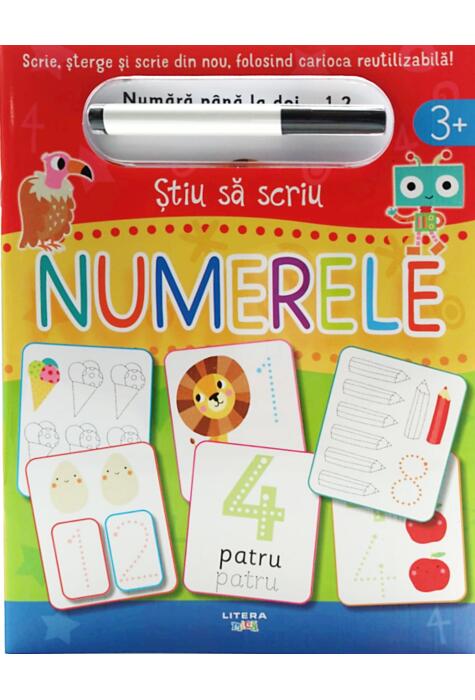 Copertă produs Știu să scriu: Numerele