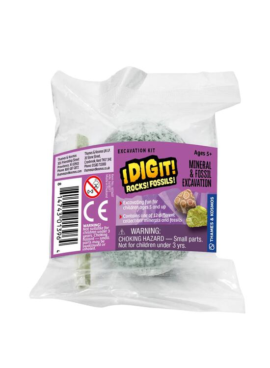 Copertă produs I Dig It! Rocks & Fossils - Kit de excavare cu minereuri - gallery big 1