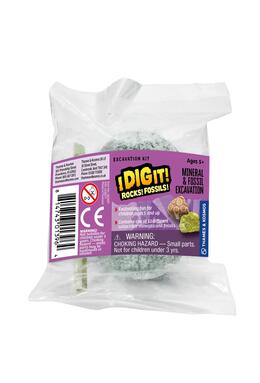 Copertă produs I Dig It! Rocks & Fossils - Kit de excavare cu minereuri