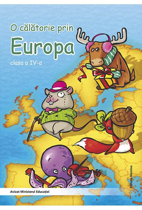 Copertă produs Micii Exploratori. O călătorie prin Europa Clasa a IV-a