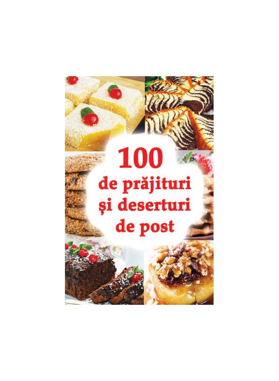 Copertă produs 100 de prăjituri și deserturi de post - gallery big 1